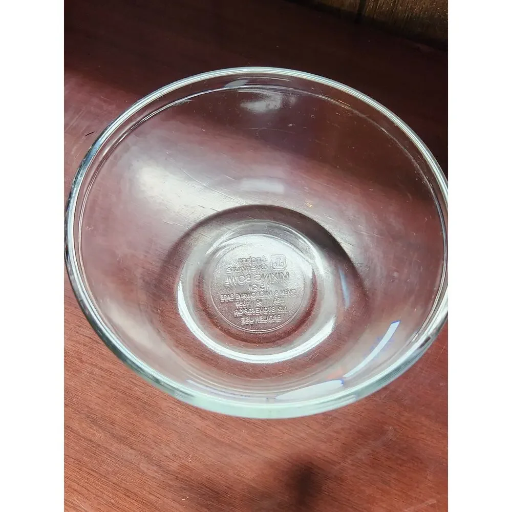 Pillsbury Poppin Fresh Doughboy Glass Mixing Bowl Home Cookin 1.5Qt